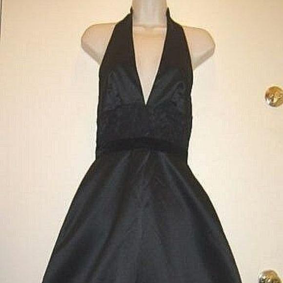 Beautiful Halter Top Little Black Dress